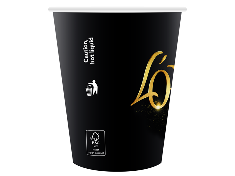L‘Or To Go Becher 250ml - Artikel 4056134  - Detailansicht seitlich