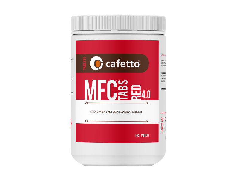 Reinigungstabletten Cafetto MFC Red 4.0 - Detailansicht