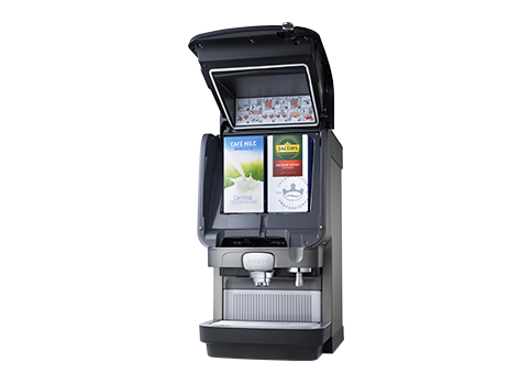 Cafitesse Excellence Touch Experience Hot and Cold Maschine offen