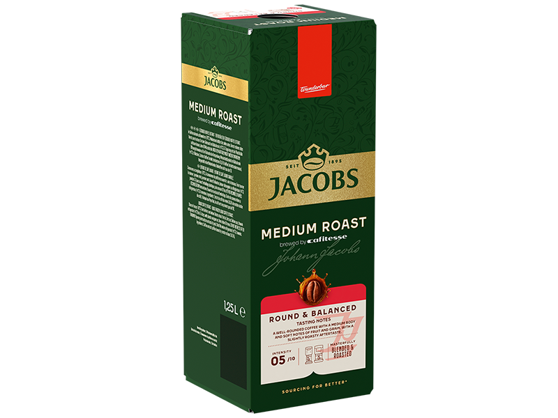 Jacobs Medium Roast 1,25L - Detailansicht seitlich links