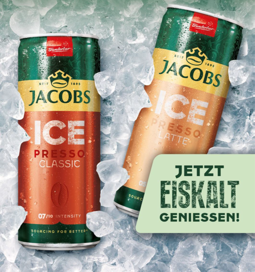 Werbeflyer Icepresso - Jetzt eiskalt genießen