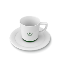 Jacobs Espressotasse mit Untertasse (80 ml)