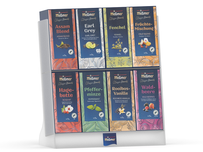 Messmer Acryldisplay , Artikel: 4061759 - Detailansicht vorne (bestückt)