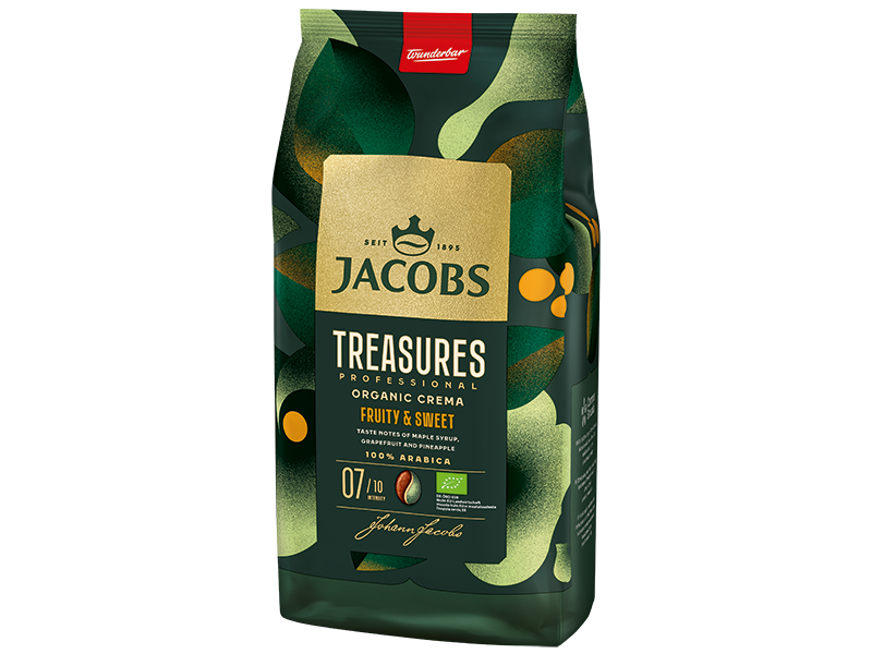 Jacobs Treasure Crema, Artikel: 4242936 - Detailansicht seitlich