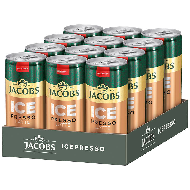Jacobs Icepresso Latte, Artikel: 4039514, 12er Tray