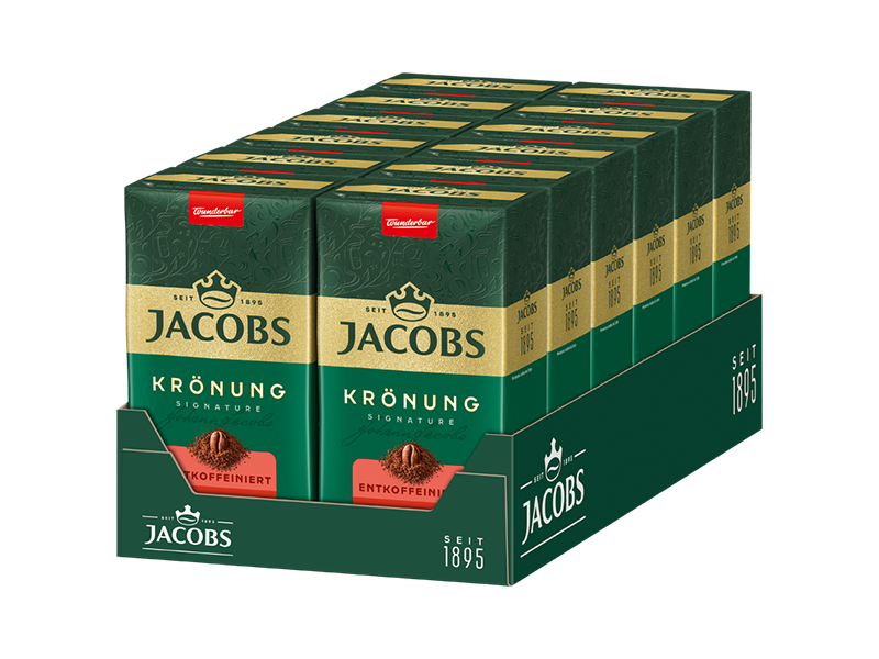 Jacobs Krönung entkoffeiniert, Artikel: 4091345 - Detailansicht Box