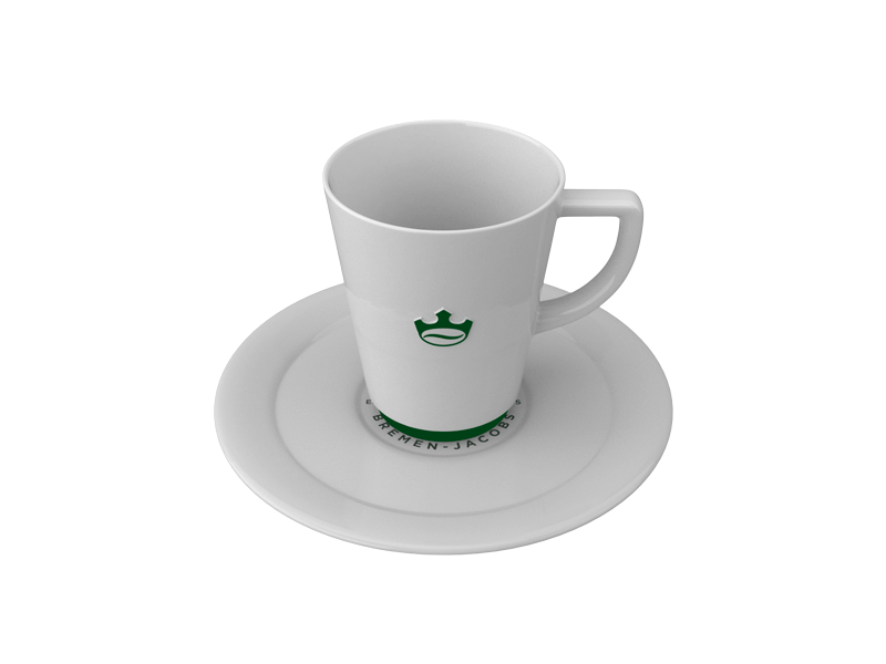 4060701 Jacobs Cafe au Lait Tasse mit Untertasse - Einzelansicht